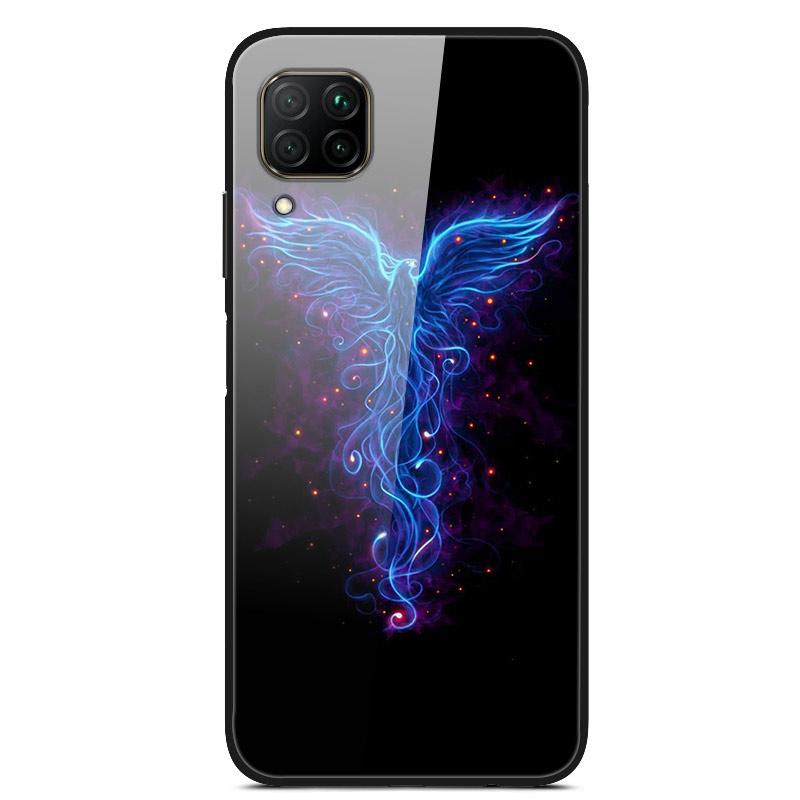 Luxury Cover Case for Huawei P40 Lite Tempered Glass Cover for Huawei P40 Lite E Phone Case for Huawei P 40 Lite Coque P40Lite E