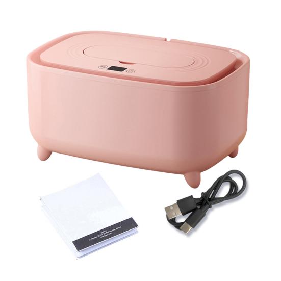 Portable Baby Wipe Warmer USB Powered 16 Adjustable Heating Modes Large Capacity Home Travel Fast Heating Diaper Wet Wipe Dispenser Heater
