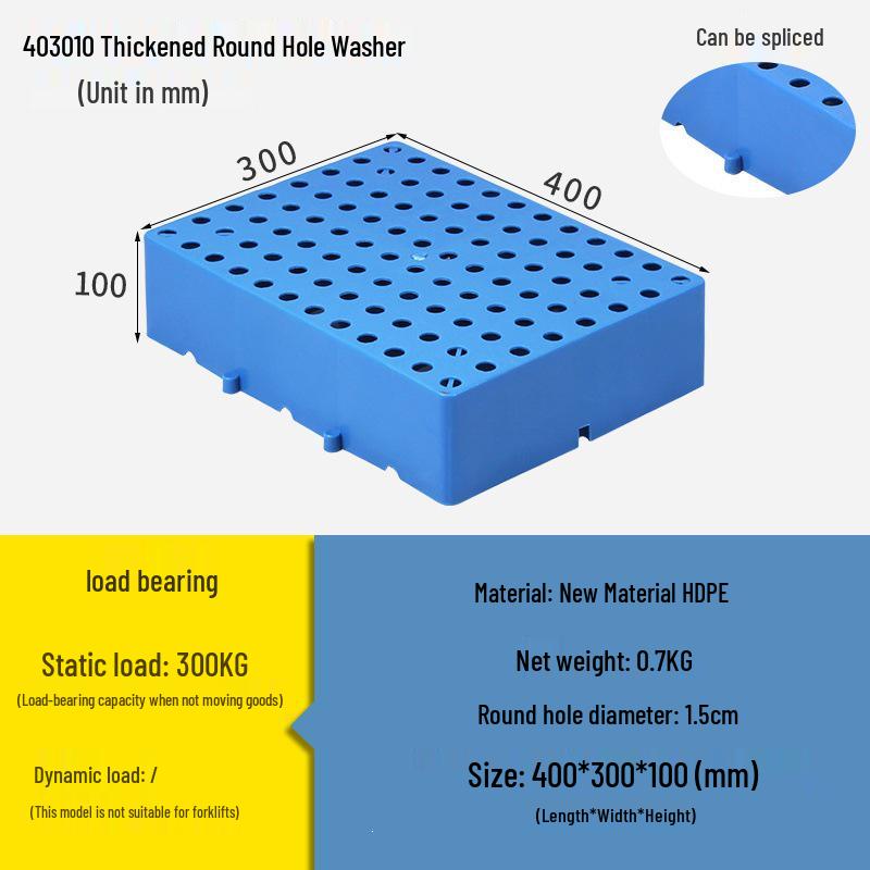 Waterproof Moisture-Proof Pallet Mat for Forklift and Washing Machine
