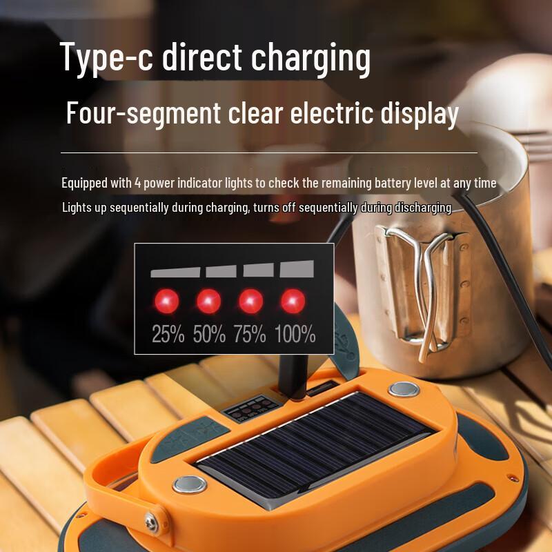 Shenhuo Rechargeable Solar LED Camping & Work Light