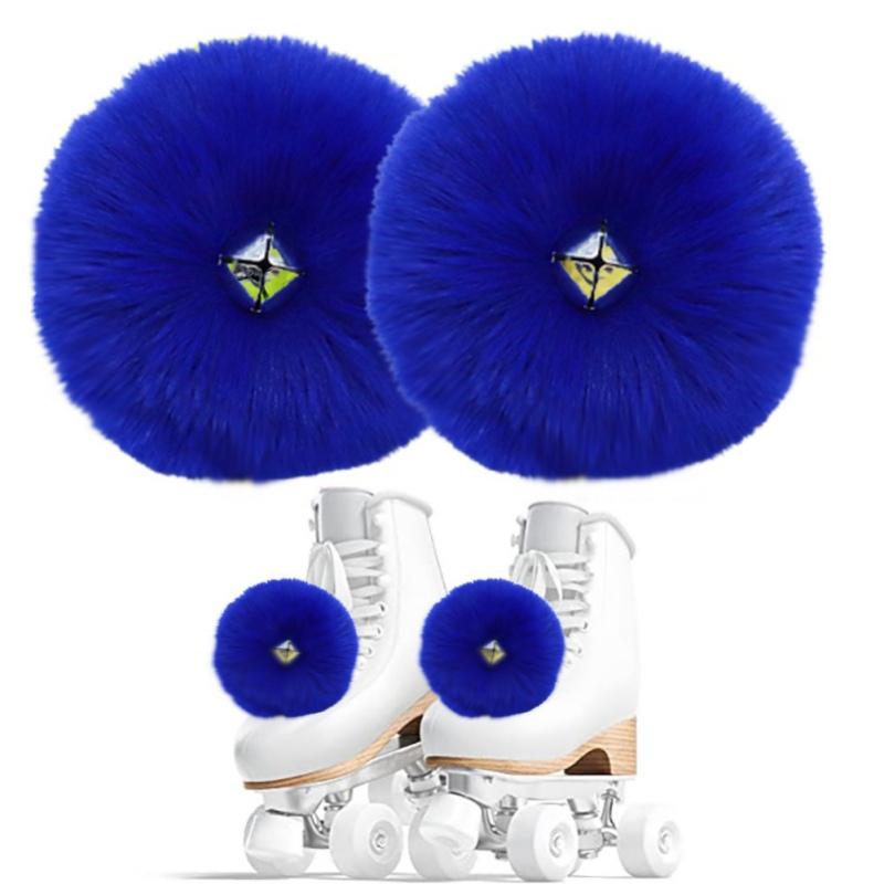 Pompony na kolečkové brusle Nadýchané pro čtyřkolečkové brusle pro děti Ženy Dívky