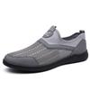 Breathable Mens Sneakers Fabric Mesh Casual Shoes New Arrival Man Summer Shoes Lightweight Male Loafers Simple Treking Footwear