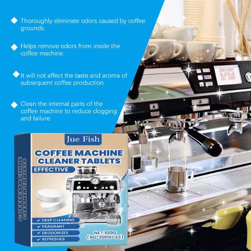 Espresso Machine Cleaning Tablets Descaling-Backflush Oil Remover Solution Cleaner Clean Tablet Special Cleaning Pill For Coffee