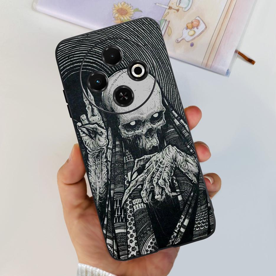 For Tecno Spark 30C 4G Case kl5 kl5n Stylish Painted Cover Shockproof Phone Case For Tecno Spark 30C Spark30C 4G Soft TPU Fundas