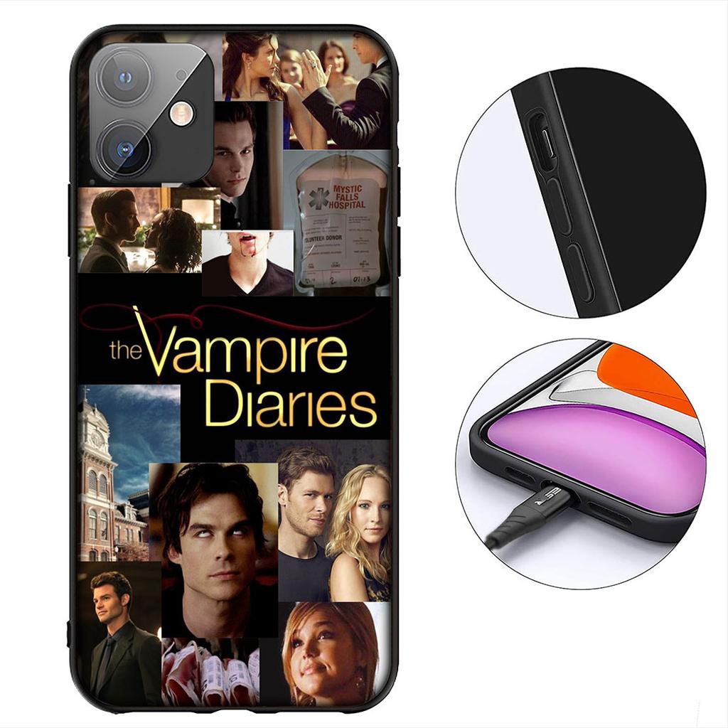 The Vampires D-Diaries TV Phone Case for Samsung Galaxy S22 S21 S20 FE Ultra Plus A35 A36 A37 A33 A34 A04 A71 Protective Cover