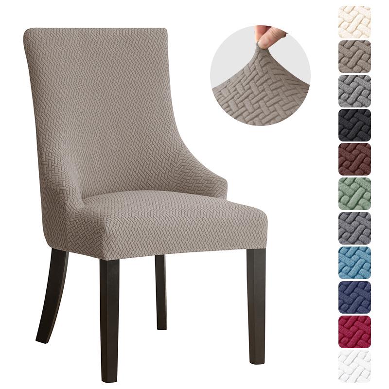 Thickened Jacquard Non-slip Chair and Table Cover for Home, Hotel, or Restaurant Dining.