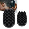 Large and Small Size Rubber Curling Hair Brush Washable Durable Rubber Curl Brush Professional Styling Dreadlocks Tool