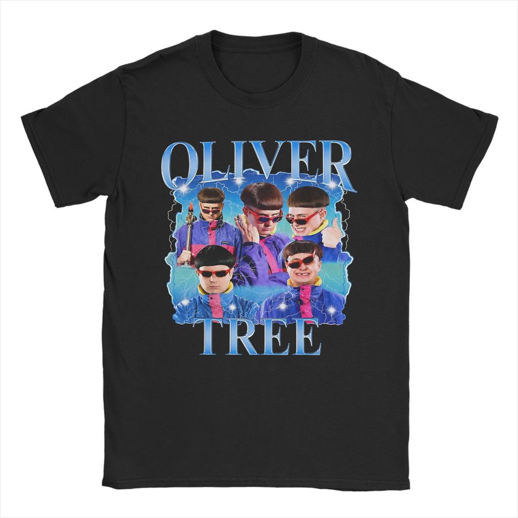 Oliver Tree Riposa in Pace 1993-2026 Magliette Commemorative per Unisex Unisex Divertenti Maglietta in Puro Cotone a Maniche Corte
