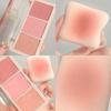 Nude Makeup Genuine Natural Roasted Milk Tea Color Blusher Plate