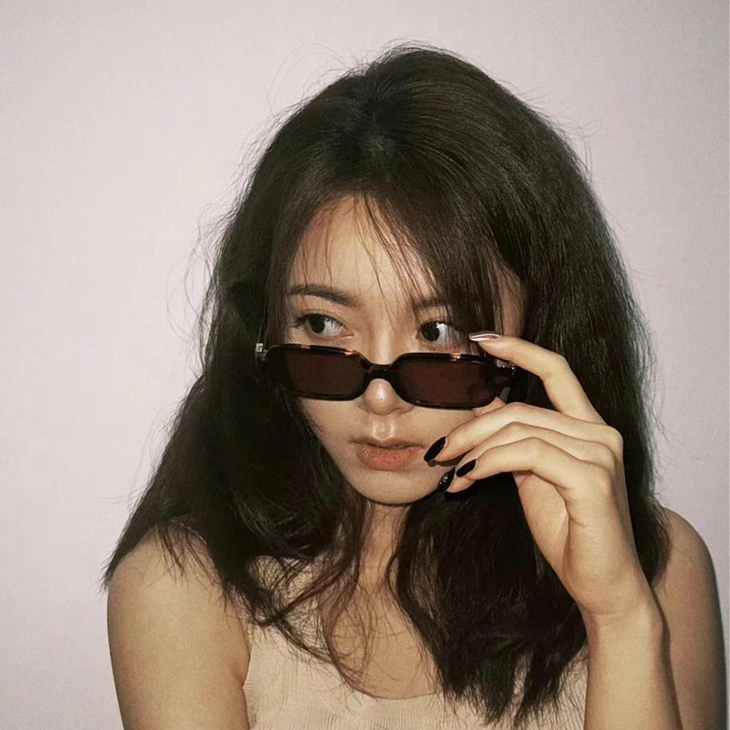 Sluneční brýle Miu z acetátu a HD nylonu ve stylu Zhao Jinmai pro ženy - Špičkové polarizační a blokující modré světlo.