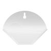 Cone Coffee Filter Holder Stand Anti Fall Sturdy Plastic Wall Mount Coffee Filter Paper Storage Container Dispenser Rack