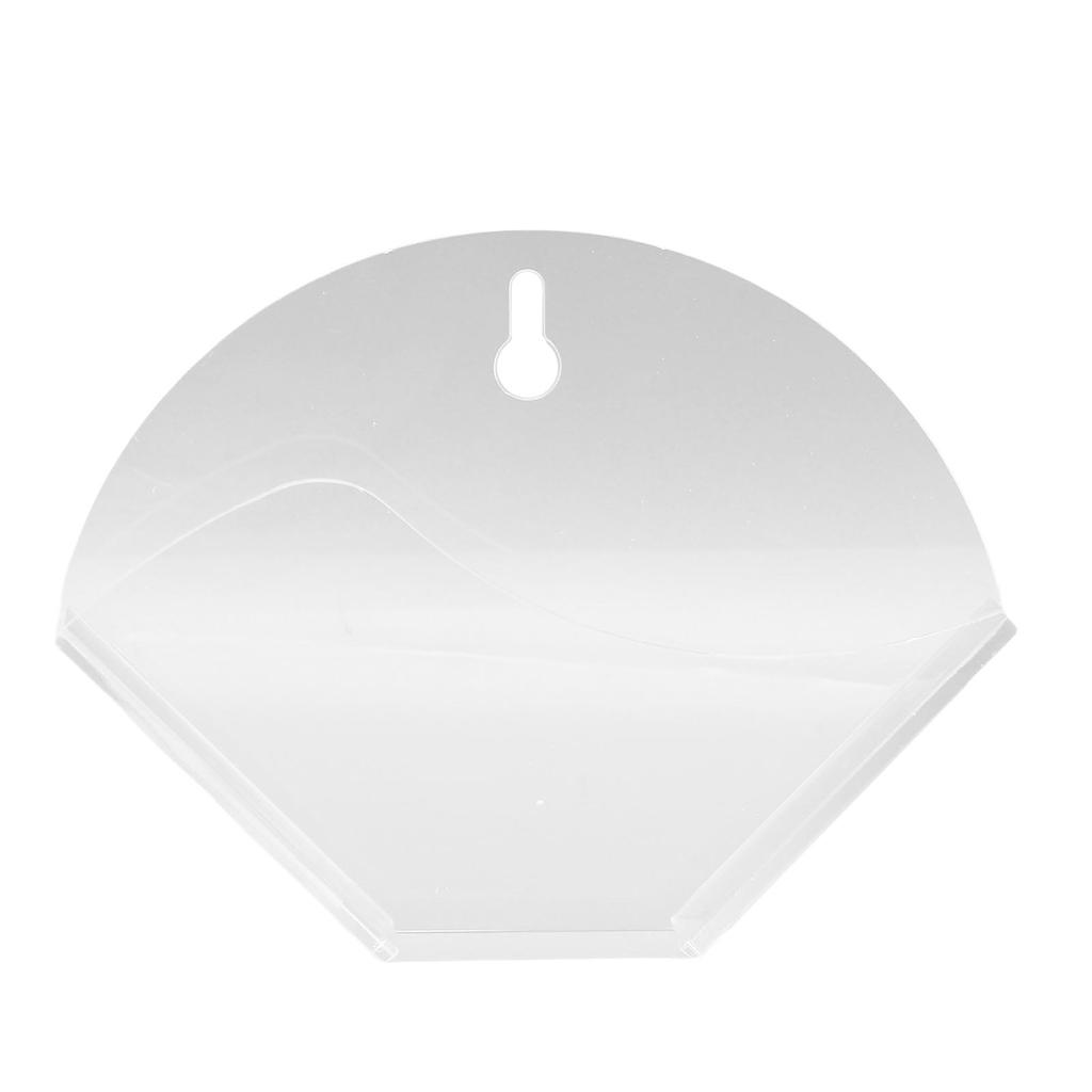 Cone Coffee Filter Holder Stand Anti Fall Sturdy Plastic Wall Mount Coffee Filter Paper Storage Container Dispenser Rack