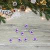 100Pcs Cherry Blossom Lampshade Covers for LED String Lights 5Mm Plastic Floral Light Bulb Shades Wedding Party Valentine's Day