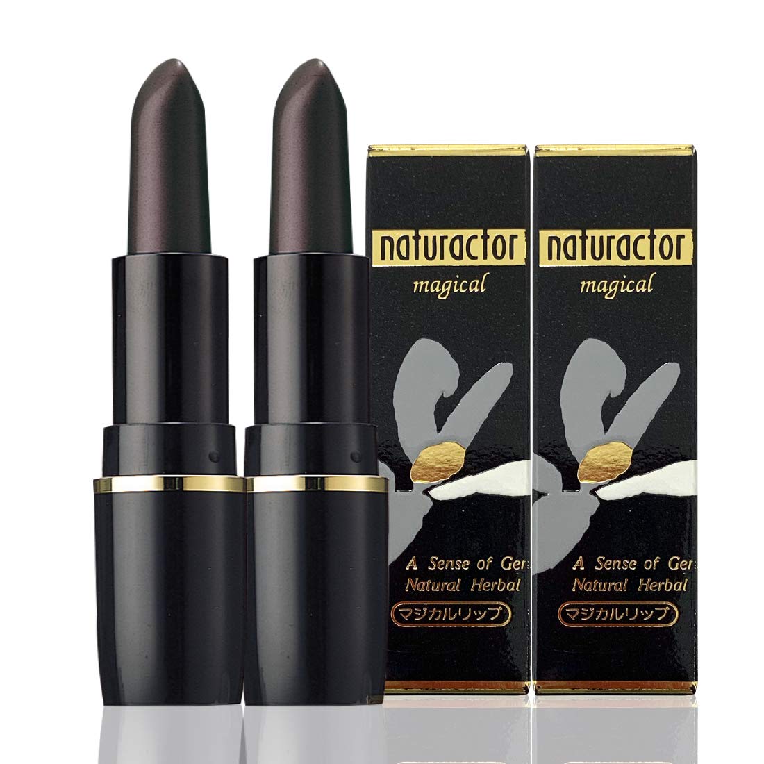 

Тинтованный бальзам для губ Magical Lip Малиново-коричневый Набор из 2 штук, произведенный в № 6 (Помада не смывается, Япония) [Натурактор]
