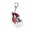Creative Anime Tian Guan Ci Fu Acrylic Keychain Xie Lian Hua Cheng Figures Key Chains Mo Dao Zu Shi Pendant Decoration Fans