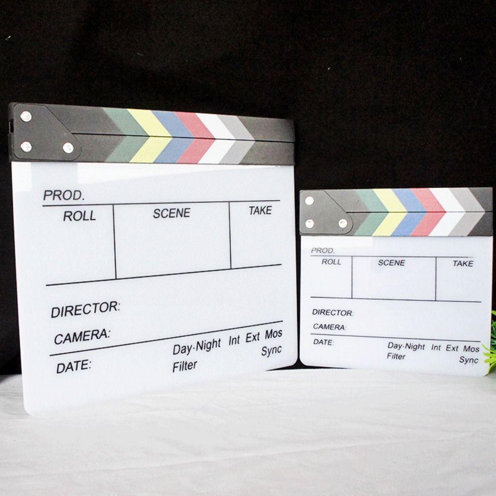 Wooden Regisseur Scene Clapperboard Regisseur Board Regisseur Clapping Board Cinema