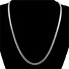 3MM Necklace Men Vintage Jewelry Collier Brand Herringbone Chain New Trendy Gold Color Snake Chain Necklace Bijoux