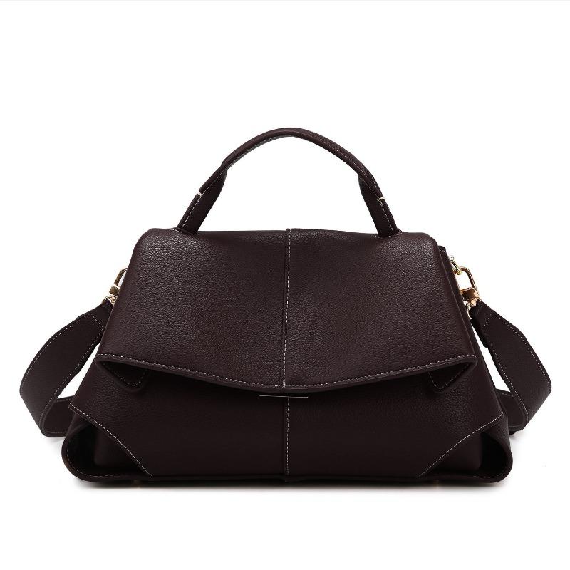 

Messenger bag new niche hand bag high sense versatile commuter bag women s simple large-capacity handbag эбеновый
