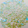 Summer Aurora Nail Rhinestones - 50-Piece Mixed Set