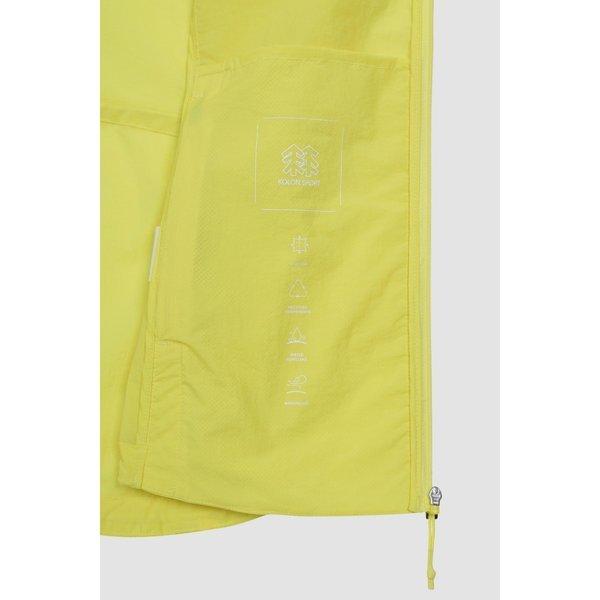 Kolon Sports Women Lightweight Stretch Windproof Vest Yellow Jkvam25302yel