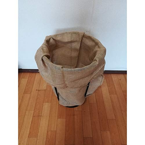 TRUSCO Hemp Bag with Mouth Strap 123cmX90cm 600g AB-123X90