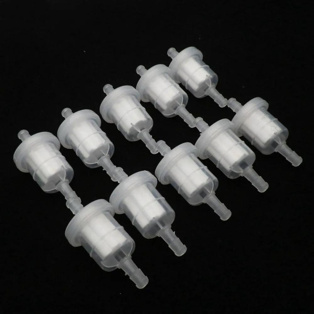 15/10/5pcs Gas Fuel Filter Universal Gasoline Gas Fuel Gasoline Oil Filter for Motorcycle GY6 Moped Scooter Dirt Bike ATV TaoTao Fuel Filters5