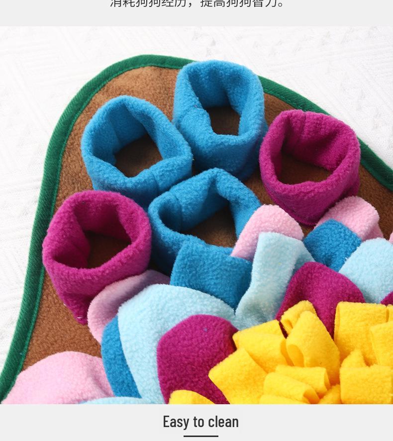 Cross-Border Pet Sniff & Forage Training Blanket Slow Feeder Mat for Dogs