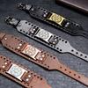 Trendy Totem Design Six-pointed Star Bracelet Men's Bracelet New Fashion Leather Woven Viking Accessorie Party Jewelry Wholesale