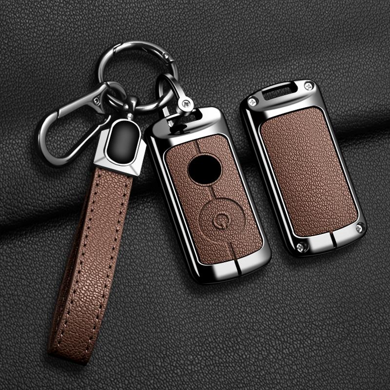 Interior Mouldings Motorcycle Car Key Case Fob Cover Shell For Yamaha Nmax 2021/2022 NVX NVX155 XMAX XMAX300 QBIX AEROX JAUNS 20