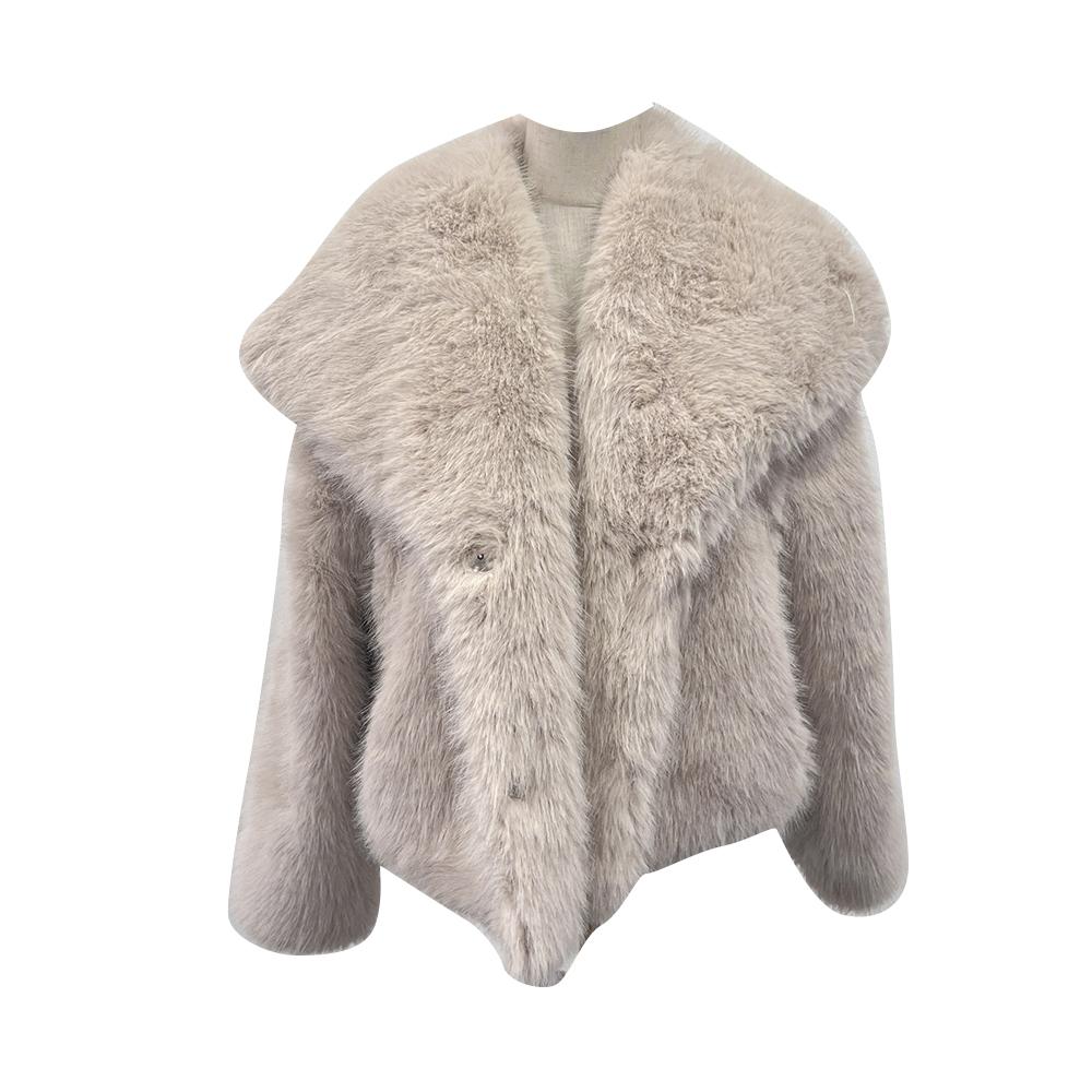 VAYLA Solid Temperament Jackets for Women Lapel Long Sleeve Patchwork Buttons Designer Coats Female Fashion Style Clothes