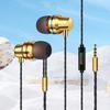 Wired Headphones Heavy Bass In-ear Headphone Noise-Cancelling Smart Wire Control Sports Music High Clarity Wired Gaming Earbuds