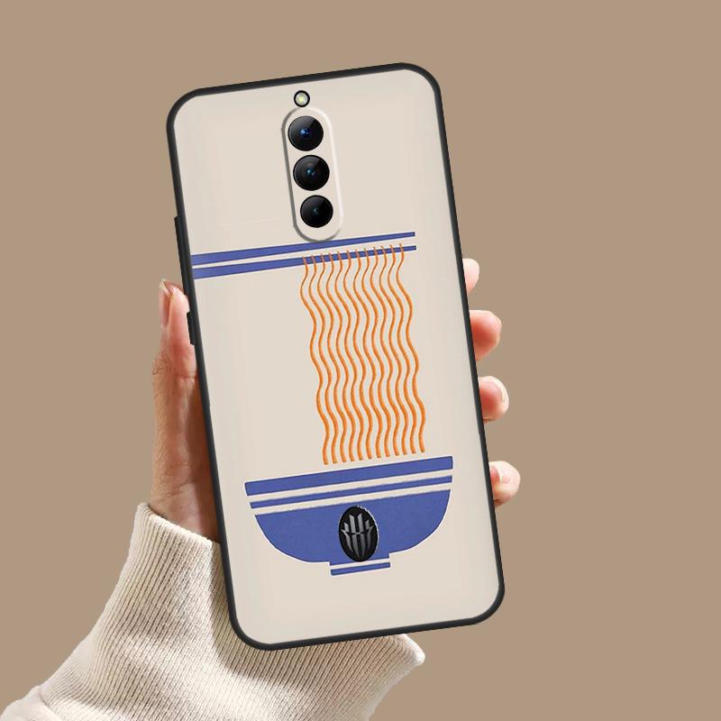 Ramen Cat Japanese Art Case For ZTE Nubia Red Magic 10S 9S 8S 8 9 10 11 Pro Plus 6 7 6S 7S Pro 5G 6R 10 Air Cover