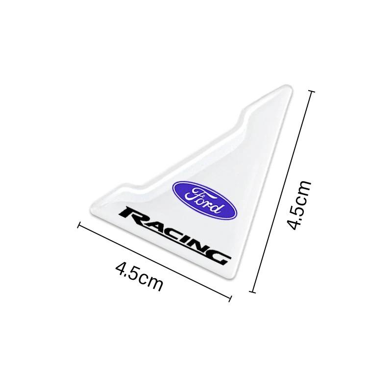 Car Styling Door Corner Protection Sticker Anti-collision Covers For Ford ST Focus MK2 3 4 Mustang Ranger Fusion Mondeo ST S-MAX