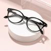 Retro Bow Design Myopia Glasses Anti-Blue Prescription Glasses Fashion Unisex Photochromic Glass Small Frame Eyeglasses 0-4.0