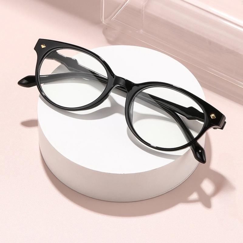 Retro Bow Design Myopia Glasses Anti-Blue Prescription Glasses Fashion Unisex Photochromic Glass Small Frame Eyeglasses 0-4.0