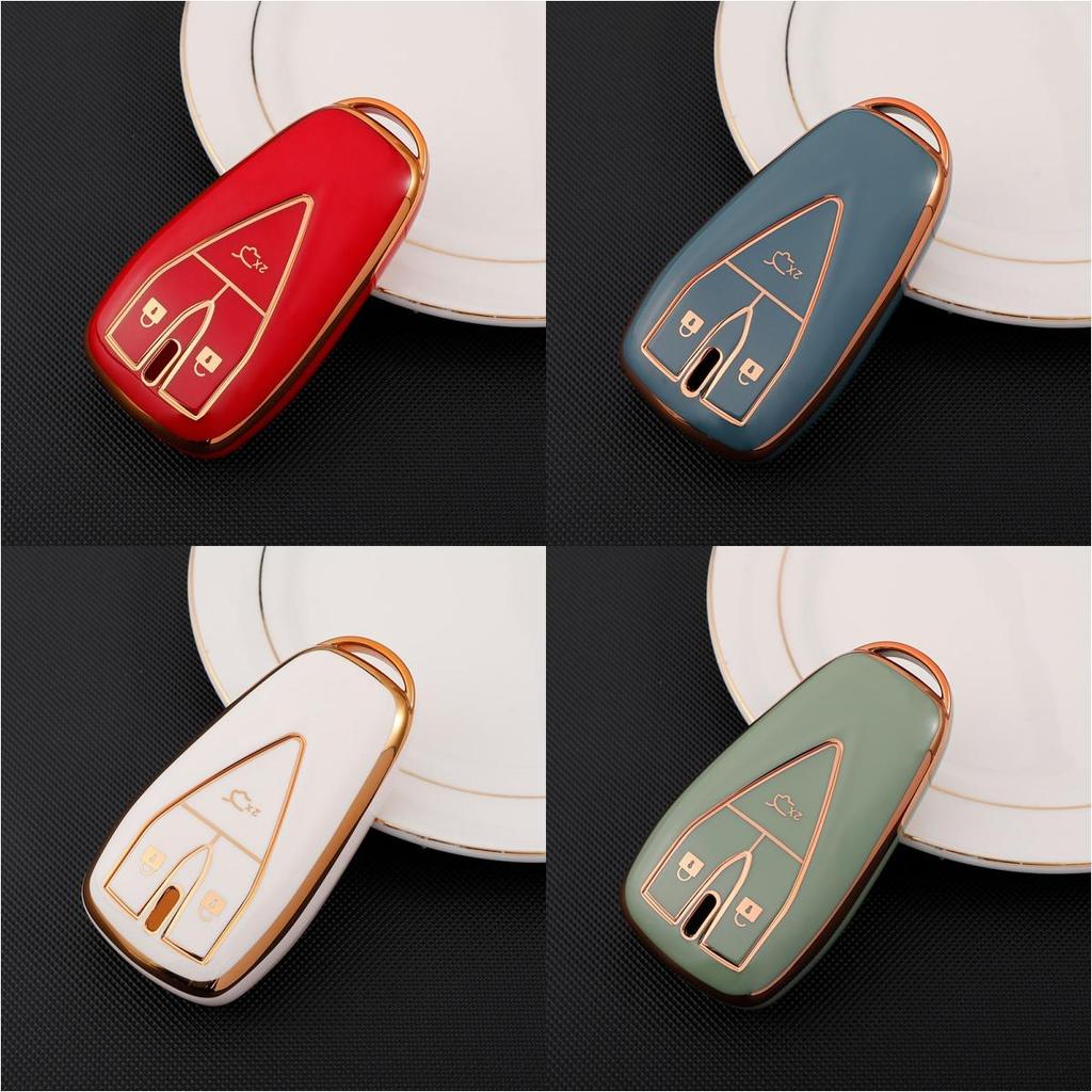 3/4/5 Buttons Phnom Penh Car Remote Key Case Cover Shell Fob Protector Bag Holder for Changan CS35 Plus CS55 Plus CS75 Plus 2019 2020