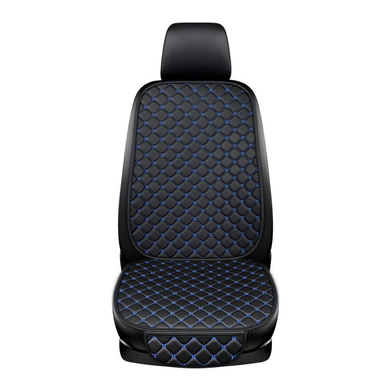 Napa Leather Car Seat Cover Minimalism Car Seat Cushion for Single Front Seat Wear-resistant and Durable, Four Seasons General