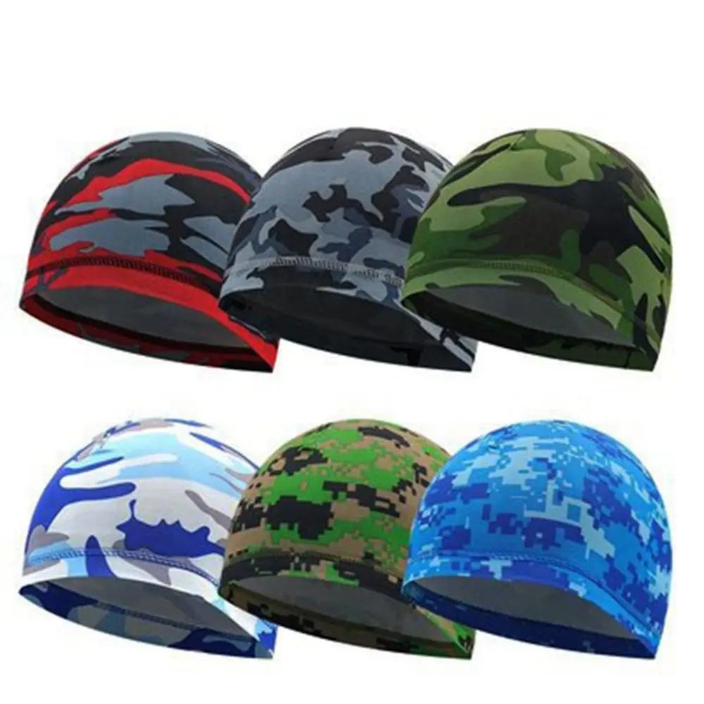 Summer Cycling Beanie Men Cap Women Hat Motorbike Camouflage Quick-Dry Elastic Bicycle Anti-Uv Fishing Breathable Run Sports Cap