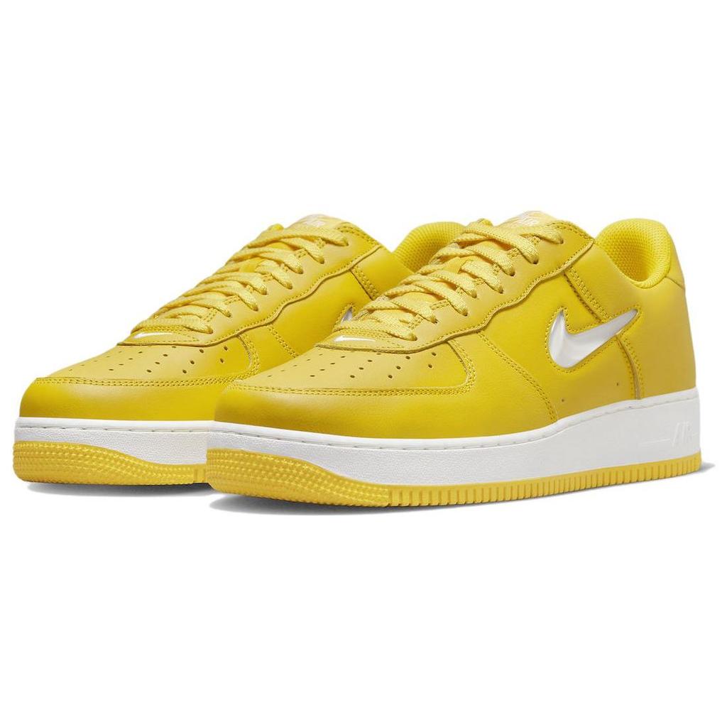 Nike Air Force 1 Jewel Color of the Month - Yellow Unisex Sneakers Speed-Yellow Summit-White FJ1044-700