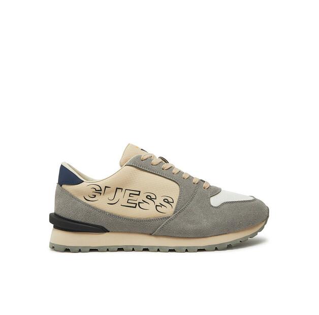 Мужские кроссовки Guess Fmparo pac12 бежевые