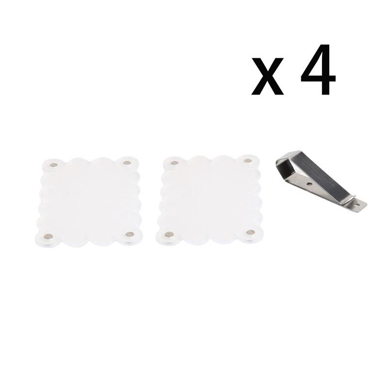 1/2/4/6/10 Stück Auto-Bildhalter für Sonnenblende Magnetischer Auto-Sonnenblenden-Foto-Clip Vertikale Foto-Anzeige Klarer Auto-Bildrahmen