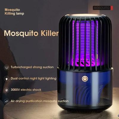 USB Mosquito Killer Trap Electric Insect Zapper Indoor Bedroom with Night Light Portable Bug Repellent Mosquito Lamp