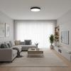 Round LED Ceiling Lamp 40 Cm Neutral White 24w Modern Round LED Ceiling Lamp Black 40 Cm - Neutral