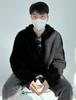 Men's Winter Half-Zip Hooded Knitwear: Trendy Loose Fit Sweater for Couples