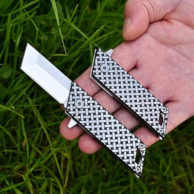 EDC Hohe Härte Sharp Anti-Rost faltbare Schneiden Express Paket Taschenschneider Outdoor-Spielzeug
