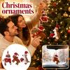 Wool Dog Christmas Tree Ornament Hanging Decoration for