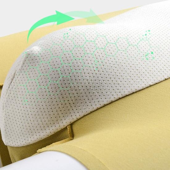 Men Boxer Underwear Mid-rise Elastic Waistband Slim Fit Breathable Boxer Briefs U-Convex Seamless Modal Panties