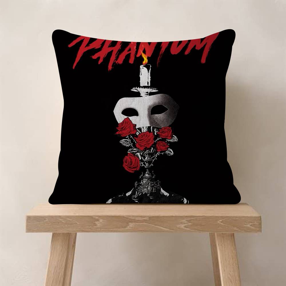 Poszewka na poduszkę Phantom z Opery Cal Farmhouse Wystrój Domu Poszewki na poduszki do rzucania na kanapę Dekoracje
