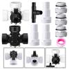 Reliable 3 Way Diving Valve for Pool Applications with Hose Adapter and Filter Converters for Above Ground Pools