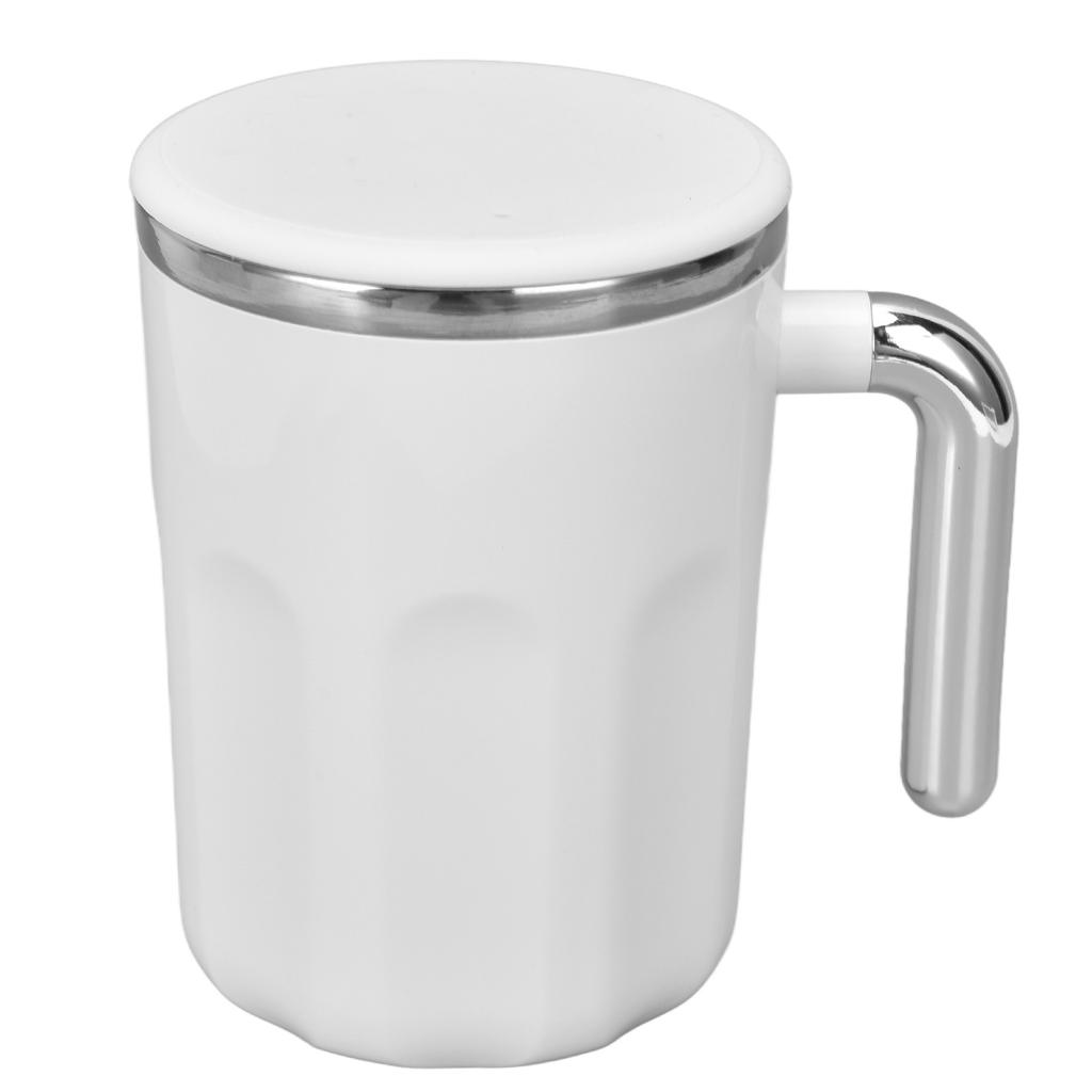 Self Stirring Coffee Mug 360ml Temperature Difference Auto Stirring Stainless Steel Cup with Lid